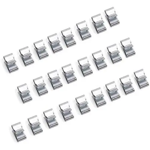 NIXFACE 25Pcs Trailer Wire Clips to Frame Replacement Parts and Accessories NIXFACE 25Pcs Trailer Wire Clips to Frame Replacement Parts and Accessories