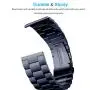 Koreda Compatible with Samsung Galaxy Watch 42mm/Galaxy Watch 3 41mm/Active 40mm/Active 2 40mm 44mm Bands Sets, 20mm Stainless Steel Metal Band + Mesh Loop Replacement Bracelet Strap for Gear Sport Koreda Compatible with Samsung Galaxy Watch 42mm/Galaxy Watch 3 41mm/Active 40mm/Active 2 40mm 44mm Bands Sets, 20mm Stainless Steel Metal Band + Mesh Loop Replacement Bracelet Strap for Gear Sport