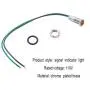mxuteuk 2 Pcs 110V-220V 6mm 1/4'' LED Metal Indicator Light Waterproof Signal Lamp with Wire for Car Truck Boat M6-110P-Y mxuteuk 2 Pcs 110V-220V 6mm 1/4'' LED Metal Indicator Light Waterproof Signal Lamp with Wire for Car Truck Boat M6-110P-Y