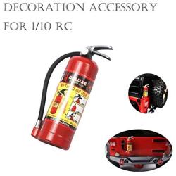 AKDSteel Model Car Parts, 1/10 RC Crawler Accessory Parts Fire Extinguisher Model for RC CAR AXIAL SCX10 TRX4 D90 CC01 Green