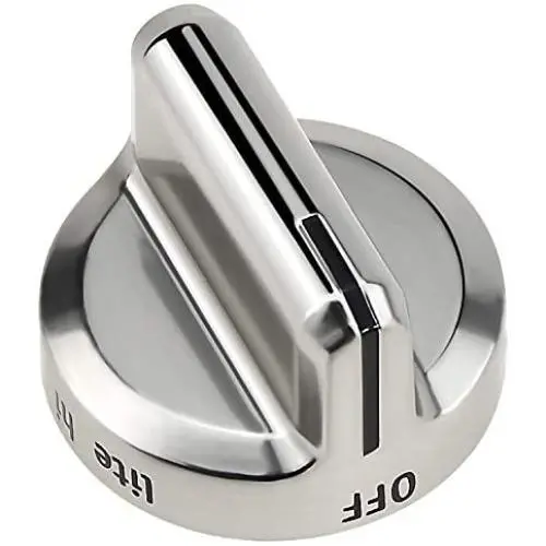 Primeswift 5304502763 Burner Control Knob Replacement for Frigidaire Range Oven knob FGGF3035RFA 5304502763 AP5984069