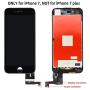 QTlier iPhone 7 Screen Replacement,LCD Display and Touch Screen Digitizer Replacement Frame Assembly with Repair Tool Kit(Black, 4.7Inch, for iPhone 7)
