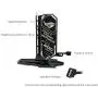 Motherboard Synchronization RGB Magic Light for RTX 3080 Graphics Card Bracket, Customizable GPU Holder RGB Magic Light for RTX 3090 (5v 3 pin Interface)