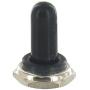 Etopars 3 X Heavy Duty 20A 125V 15A 250V DPST 4 Terminal Pin ON/OFF Rocker Toggle Switch Flick Metal Waterproof Cap Knob