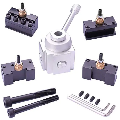 JWGJW 120034 Tooling Package Mini Lathe Quick Change Tool Post & Holders Multifid Tool Holder JWGJW 120034 Tooling Package Mini Lathe Quick Change Tool Post & Holders Multifid Tool Holder