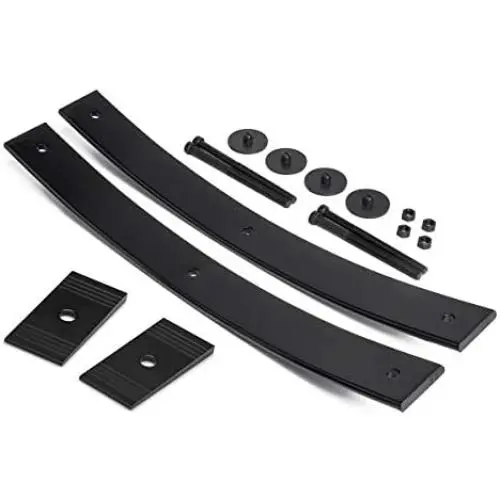 Heavy Metal Suspensions - Fits 2005-2020 Toyota Tacoma 6-lug (2WD 4WD) 2'' Rear Add-A-Leaf + Rear Axle Shims High Strength Carbon Steel Lift Kit Includes 4 Poly Isolator Pads