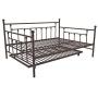 DHP Manila Metal Full Size Daybed and Twin Size Trundle (Bronze)
