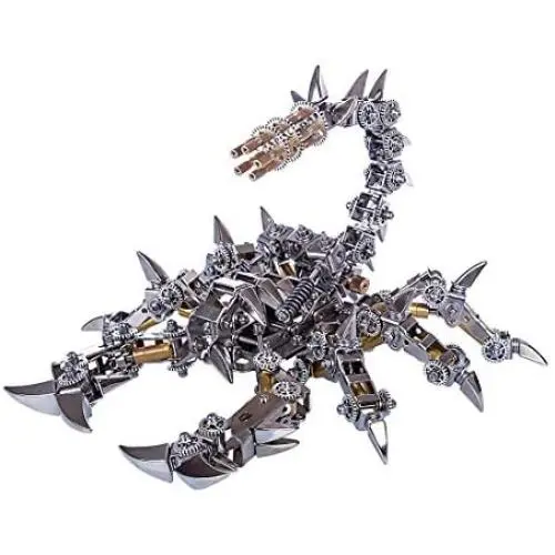 RuiyiF 3D Metal Model Kits for Adults Kids, 3D DIY Assembly Insect Puzzle Scorpion, Detachable 3D Jigsaw Puzzles, Desk Toys Birthday Gifts for Adults RuiyiF 3D Metal Model Kits for Adults Kids, 3D DIY Assembly Insect Puzzle Scorpion, Detachable 3D Jigsaw Puzzles, Desk Toys Birthday Gifts for Adults