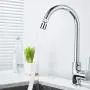 COOLWEST 2-Flow Stainless Kitchen Sink Aerator,360-Degree Swivel Faucet Aerator Dual Sprayer, with Gasket Faucet Replacement Part - 55/64 Inch-27UNS Female Thread COOLWEST 2-Flow Stainless Kitchen Sink Aerator,360-Degree Swivel Faucet Aerator Dual Sprayer, with Gasket Faucet Replacement Part - 55/64 Inch-27UNS Female Thread