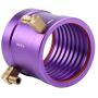 RC Water Cooling Jacket, Metal RC Motor Water-Cooled Jacket Kit for 3650/3660 RC Boat Ship Motor Remote Control Accessory Part