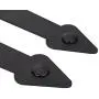 AntiqueSmith Magnetic Decorative Garage Door Curb Appeal Faux Hinges Handles Hardware Kit Color Black AntiqueSmith Magnetic Decorative Garage Door Curb Appeal Faux Hinges Handles Hardware Kit Color Black
