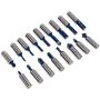 XtremepowerUS 80pcs 1/2'' Shank Carbide Router Bits Tungsten Carbide Bit Set Woodworking Tool Carbon Steel 2 Blade 3 Blade Carrying Case