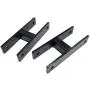 Heavy Metal Suspensions - Fits 1994-2004 Ford F-250 / F-350 Super Duty (4WD) and 2000-2005 Excursion 2'' Front Lift Shackles High Strength Carbon Steel Lift Kit Heavy Metal Suspensions - Fits 1994-2004 Ford F-250 / F-350 Super Duty (4WD) and 2000-2005 Excursion 2'' Front Lift Shackles High Strength Carbon Steel Lift Kit