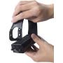 Vaunn Medical Folding Pedal Exerciser with Electronic Display for Legs and Arms Workout (Fully Assembled Exercise Peddler, no Tools Required)