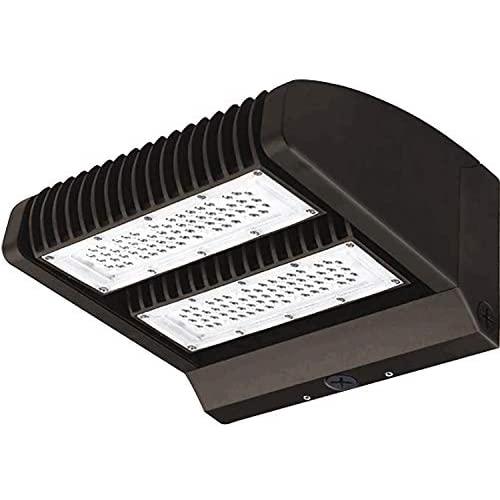 Rotatable LED Wall Pack Light 80W 5000K 10,800 lumens, Adjustable Head LED Wall Pack Light - Great for Area Light, Warehouse, Industrial and Commercial Use