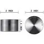 Golden Bell 4 Piece 2'' Spice Herb Grinder - Nickel Black Golden Bell 4 Piece 2'' Spice Herb Grinder - Nickel Black