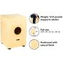 Meinl Cajon Box Drum, Full Size with Internal Metal Strings for Adjustable Snare Effect, Birch Wood, HCAJ1NT