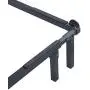 PrimaSleep Full Queen King, Tool Free, Easy Assembly Non Slip for Box Spring 7 inch Dura Metal Compact Adjustable Steel Bed Frame, Universal, Black