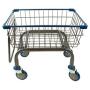 Cart&Supply Heavy Duty Household & Commercial Charcoal Grey Cart with U- Handle (Blue)