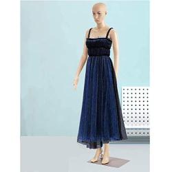 Female Mannequin Full Body Mannequin Torso, Adjustable Manikin Stand Dress Form Dress Model Dressmakers Mannequin Plastic Realistic Display Mannequin with Metal Base 69 Inch