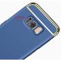 Galaxy S8 Case, 3 in 1 Hybrid Hard Plastic Case Ultra Thin and Slim Anti-Scratch Matte Finish Back Cover for Samsung Galaxy S8 (5.8)(2017) - Blue