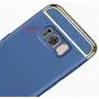 Galaxy S8 Case, 3 in 1 Hybrid Hard Plastic Case Ultra Thin and Slim Anti-Scratch Matte Finish Back Cover for Samsung Galaxy S8 (5.8)(2017) - Blue