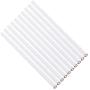 MonkeyJack 10 Pieces China Markers HB Pencils Set Drawing Marking Crayon Pencil for Coloring Drawing Marking on The Wood Glass Garments Metal Fabrics Porcelain Film Paper Plastic - White