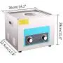 Ultrasonic Cleaner 15L Professional Ultrasonic Engine Parts Carburetor Circuit Board Gun Motor Repair Tools Cleaning Machine with Mechanical Knob Control Ultrasonic Cleaner 15L Professional Ultrasonic Engine Parts Carburetor Circuit Board Gun Motor Repair Tools Cleaning Machine with Mechanical Knob Control