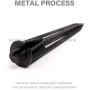 Malibu Sturdy Solid Ground Spike for Pathlight Spotlight Uplight Landscape In-ground Light Parts Metal Replacement Stake Diecast Aluminum Construction 8101-4820-01