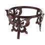 Topadorn Gazing Ball Stand Garden Hardware Metal Stand with Butterfly Adorned for 10-Inch or 12-Inch Gazing Globes