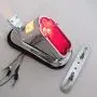 HTTMT XH3118B-A- Motorcycle Chrome Red Metal Tombstone Brake Tail Light Signal Compatible with Motorcycle Bike HTTMT XH3118B-A- Motorcycle Chrome Red Metal Tombstone Brake Tail Light Signal Compatible with Motorcycle Bike
