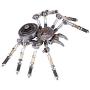 Haoun 3D Metal Puzzle for Teens and Adults, DIY Assembly Insect Model Stainless Steel Model Kit Jigsaw Puzzle Brain Teaser Mechanical Educational Toy, Desk Ornament -Spider