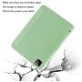 SIWENGDE Case for iPad Pro 11 Inch 2020 2nd Generation Support iPad 2nd Pencil Charging & Pair, Slim Lightweight Trifold Stand Smart Protective Case Cover for Kids, Auto Wake/Sleep (Green)