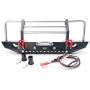 KYX Racing Alloy Front Bumper with LED Lights Upgrades Parts Accessories for RC Crawler Car Traxxas TRX4 TRX-4 Redcat Gen8 Scout II KYX Racing Alloy Front Bumper with LED Lights Upgrades Parts Accessories for RC Crawler Car Traxxas TRX4 TRX-4 Redcat Gen8 Scout II
