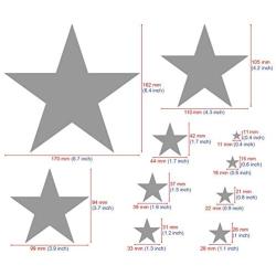 Aleks Melnyk #59 Wall Stencils for Painting Large Pattern Kids/Metal Space Celestial Stencils/Night Sky Star, Star Cluster/Templates for Crafts, Paint and Home Decor/Girls Boys Room Wall Decor