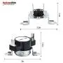134792700 Dryer Heating Element &137032600 Thermal Limiter & 3204267 Thermostat for Electrolux Frigidaire Dryer Heating Element Replacement AP4368653 PS2349309 1482984 eimed55irro eimed55iiw0 134792700 Dryer Heating Element &137032600 Thermal Limiter & 3204267 Thermostat for Electrolux Frigidaire Dryer Heating Element Replacement AP4368653 PS2349309 1482984 eimed55irro eimed55iiw0