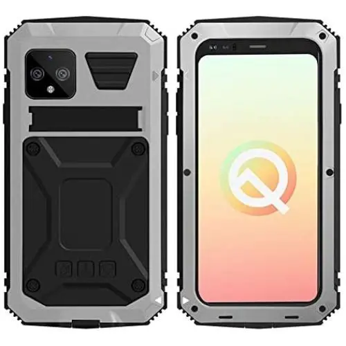 HATA iPhone 11 Metal Military Heavy Duty case, iPhone 11 Rugged Drop Tested Case with Built-in Screen Protector Kickstand Sturdy Full Body Cover (Sliver, iPhone 11) HATA iPhone 11 Metal Military Heavy Duty case, iPhone 11 Rugged Drop Tested Case with Built-in Screen Protector Kickstand Sturdy Full Body Cover (Sliver, iPhone 11)