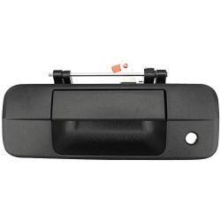 IRONTEK Exterior Tailgate Handle Textured Black Door Handle fits 2007-2013 for Toyota Tundra Replace: 6921142010 6921102080, 69211AA020C1, 88971449 1PCS