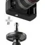 Pack of 4, 1/4 to 1/4 External Thread, 1/4 to 3/8 External Thread Screw Adapter, Double-Ended Stud, Used for Camera cage Monitoring LED Microphone, Tripod Screw Adapter.