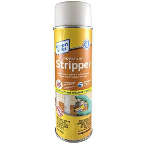 Premium Spray Stripper Aerosol Non-Methylene Chloride 16 oz, Removes Latex, Oil-Based Paint, Polyurethane from Wood, Metal and Masonry Surfaces