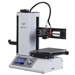 Monoprice - 15365 Select Mini 3D Printer v2 - White With Heated (120 x 120 x 120 mm) Build Plate, Fully Assembled + Free Sample PLA Filament And MicroSD Card Preloaded With Printable 3D Models