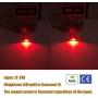 iBrightstar Newest 9-30V Extremely Bright 212-2 578 Festoon Error Free 1.61'' 41mm LED for Interior Map Dome Lights and License Plate Courtesy Lights, Red