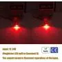 iBrightstar Newest 9-30V Extremely Bright 212-2 578 Festoon Error Free 1.61'' 41mm LED for Interior Map Dome Lights and License Plate Courtesy Lights, Red iBrightstar Newest 9-30V Extremely Bright 212-2 578 Festoon Error Free 1.61'' 41mm LED for Interior Map Dome Lights and License Plate Courtesy Lights, Red