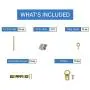 Assorted Picture Hanging Kit | 220 Piece Assortment with Wire, Picture Hangers, Hooks, Nails and Hardware for Frames Assorted Picture Hanging Kit | 220 Piece Assortment with Wire, Picture Hangers, Hooks, Nails and Hardware for Frames