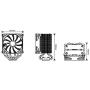 Reeven Justice 120mm Air CPU Cooler, Tower Heatsink with 6 Heatpipes and PWM Fan, Intel LGA1151, AMD