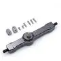 JVSISM Metal Front / Rear Bridge Axle Gear Box for WPL C14 C24 B14 B24 B16 B36 1/16 RC Car Truck Crawler Trucks