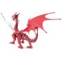 Fascinations Metal Earth ICONX Red Dragon 3D Metal Model Kit
