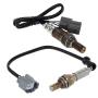 Kwiksen 234-9064 234-4733 Heated 2Pcs Air Fuel Ratio O2 Oxygen Sensor 1 Sensor 2 Upstream Downstream Replacement for Element 2003-2011 2.4L