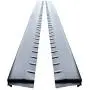 99-06 Chevy Silverado GMC Sierra Extended Cab Lower Slip On Metal Rocker Panels