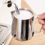 HULISEN 5oz/150ml Mini Milk Pitcher, Stainless Steel Espresso Pitcher Latte Frothing Pitcher